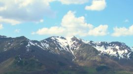 Prachtige bergen in de omgeving van Faverolles in de Cantal, Auvergne.